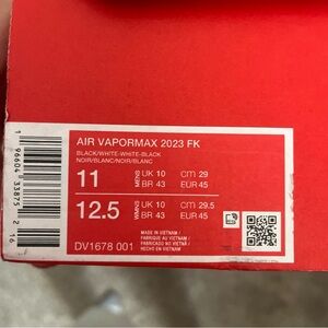 Nike Vapormax Flyknit Black Sneakers